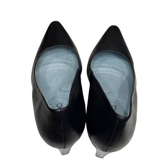 Skypro Marie Therese Flight Attendant Shoe Womens 8 Black Uniform Workwear Pumps - Picture 7 of 13